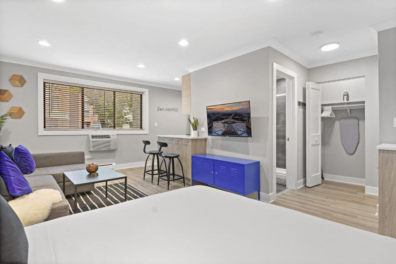 Sophisticated Studio Apartment With Modern Kitchen - Oakdale Od2 Rep Chicago Exteriér fotografie